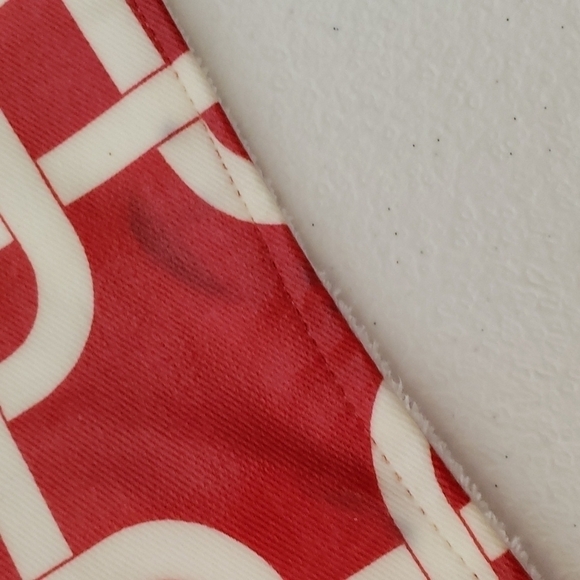 Samantha Grace Designs Red "Braden" Bib NWT - Picture 7 of 7